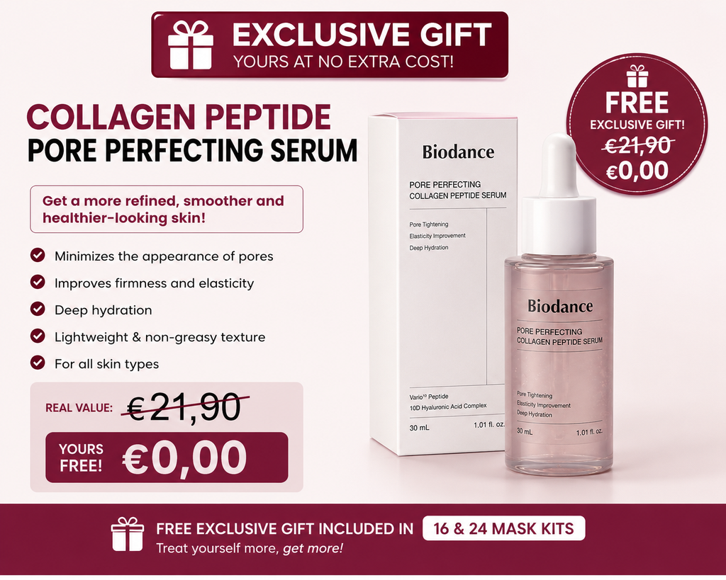 Brinde grátis - Sérum de Peptídeos de Colágeno para Perfeição de Poros