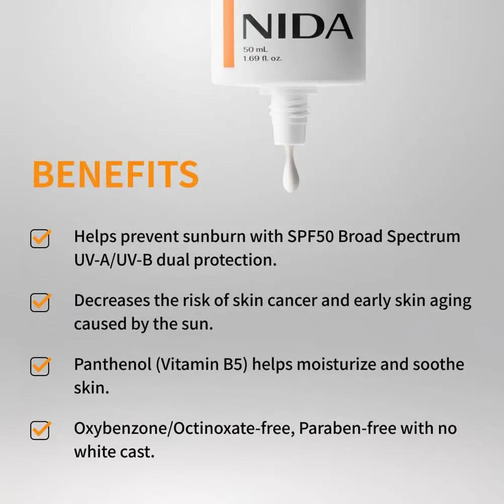 Protetor Solar Invisible SPF50+ - aplicação