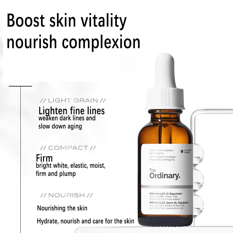 Retinol 0.3% + Esqualeno - detalhe