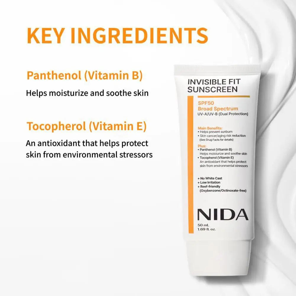 Protetor Solar Invisible SPF50+ - embalagem