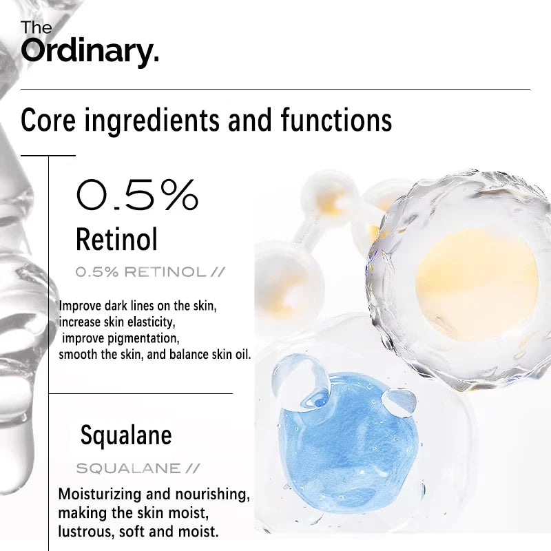 Retinol 0.3% + Esqualeno - embalagem